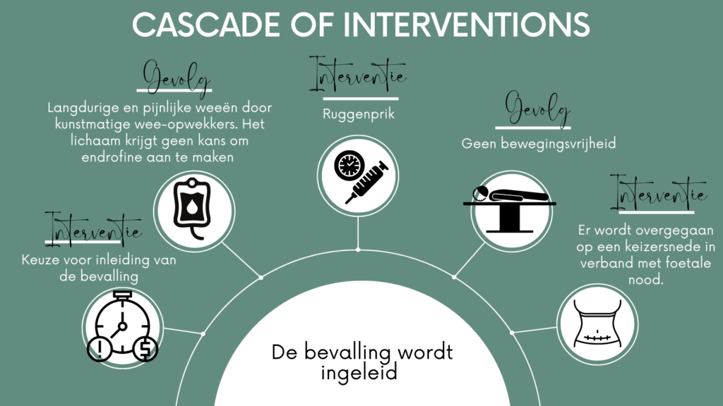 Wat zijn de meest voorkomende interventies Vief Zwanger