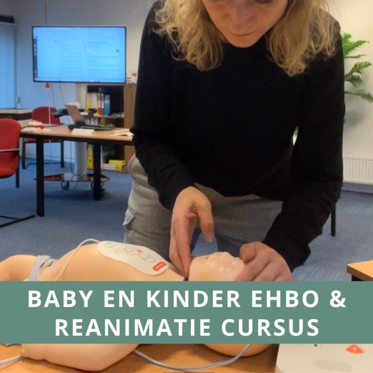 EHBO en reanimatie training voor Baby & Kind in Papendrecht.